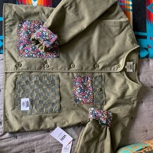 NEW WITH TAGS ON: Vans Liberty fabric light jacket**XMAS SALE**